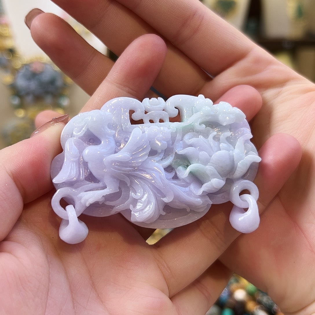 翡翠未镶嵌吊坠(不含链)吊坠