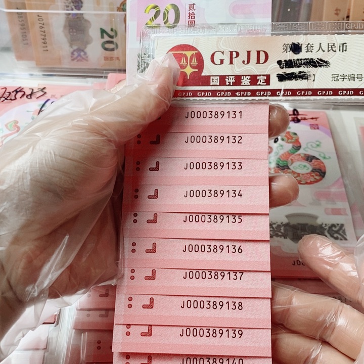 塑料蛇钞标十000389131小司令无47