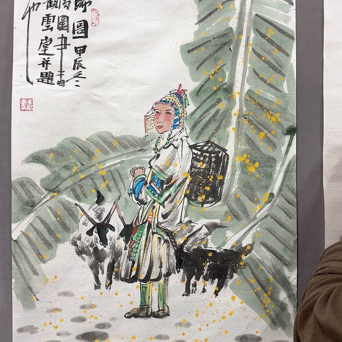 国画国画纯手绘作品请放心去藏