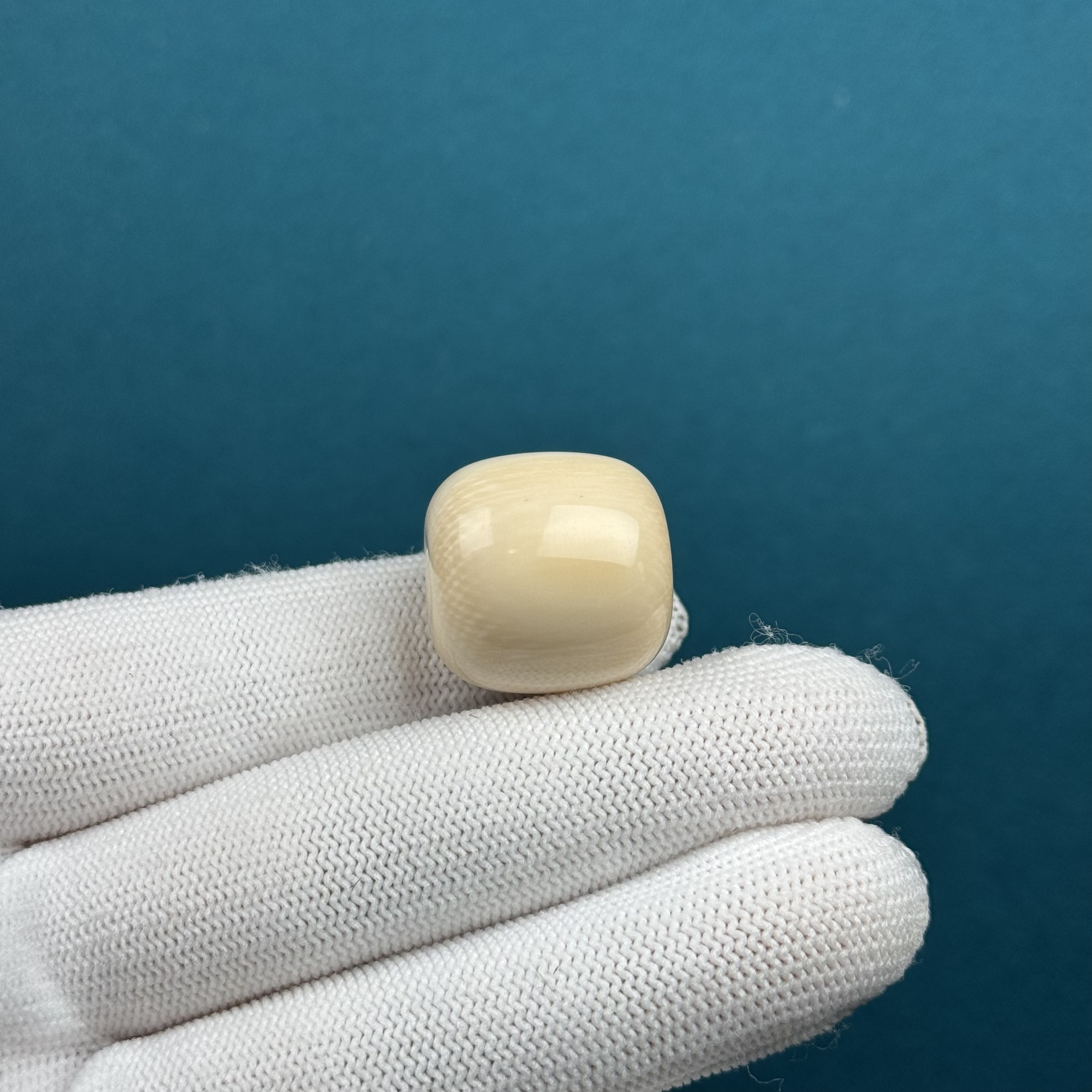 D92-86天然猛犸牙 【瑕疵特价】桶珠20*19.7mm支持复检假一罚十