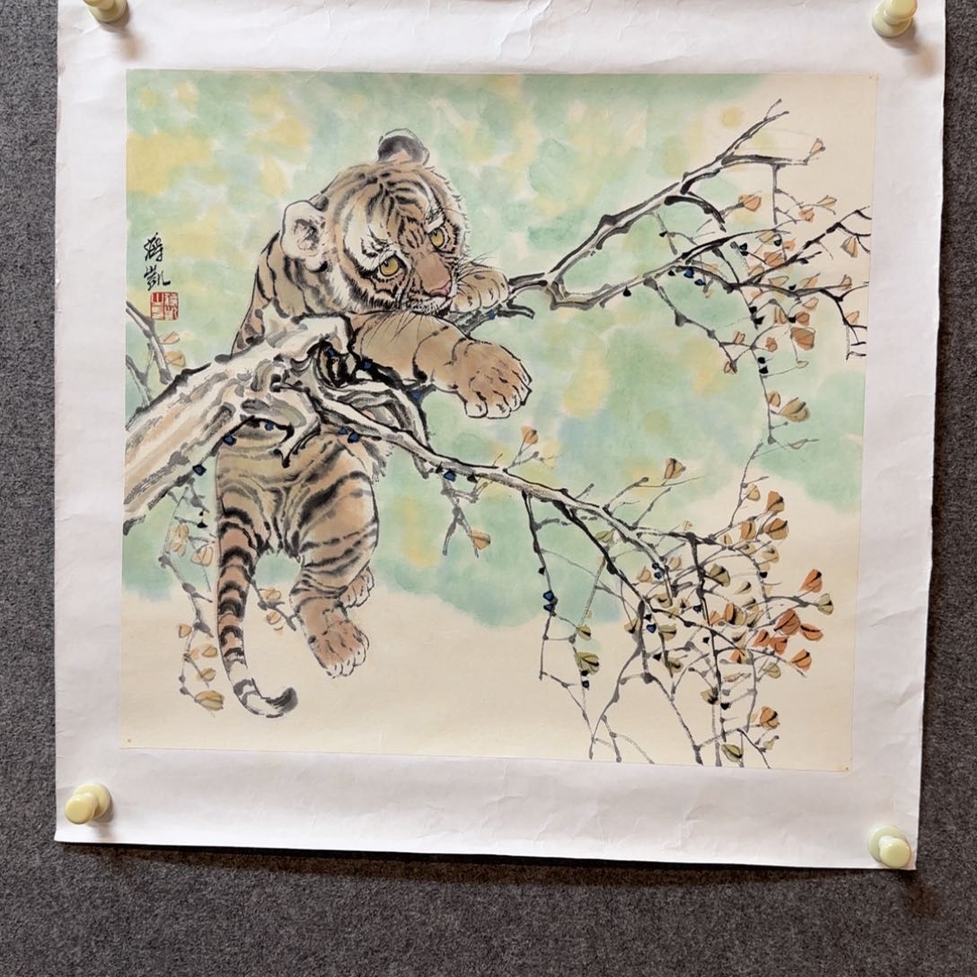 国画蒋凯老师手绘作品