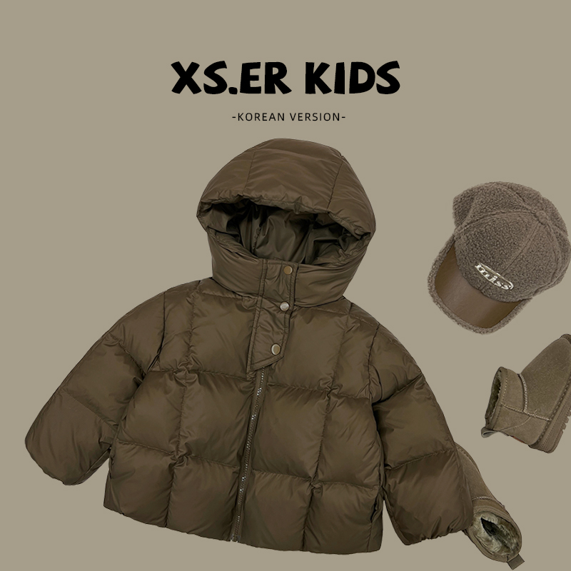 【小首尔】现货-男女童韩版羽绒服冬季时尚百搭外套潮TML0020