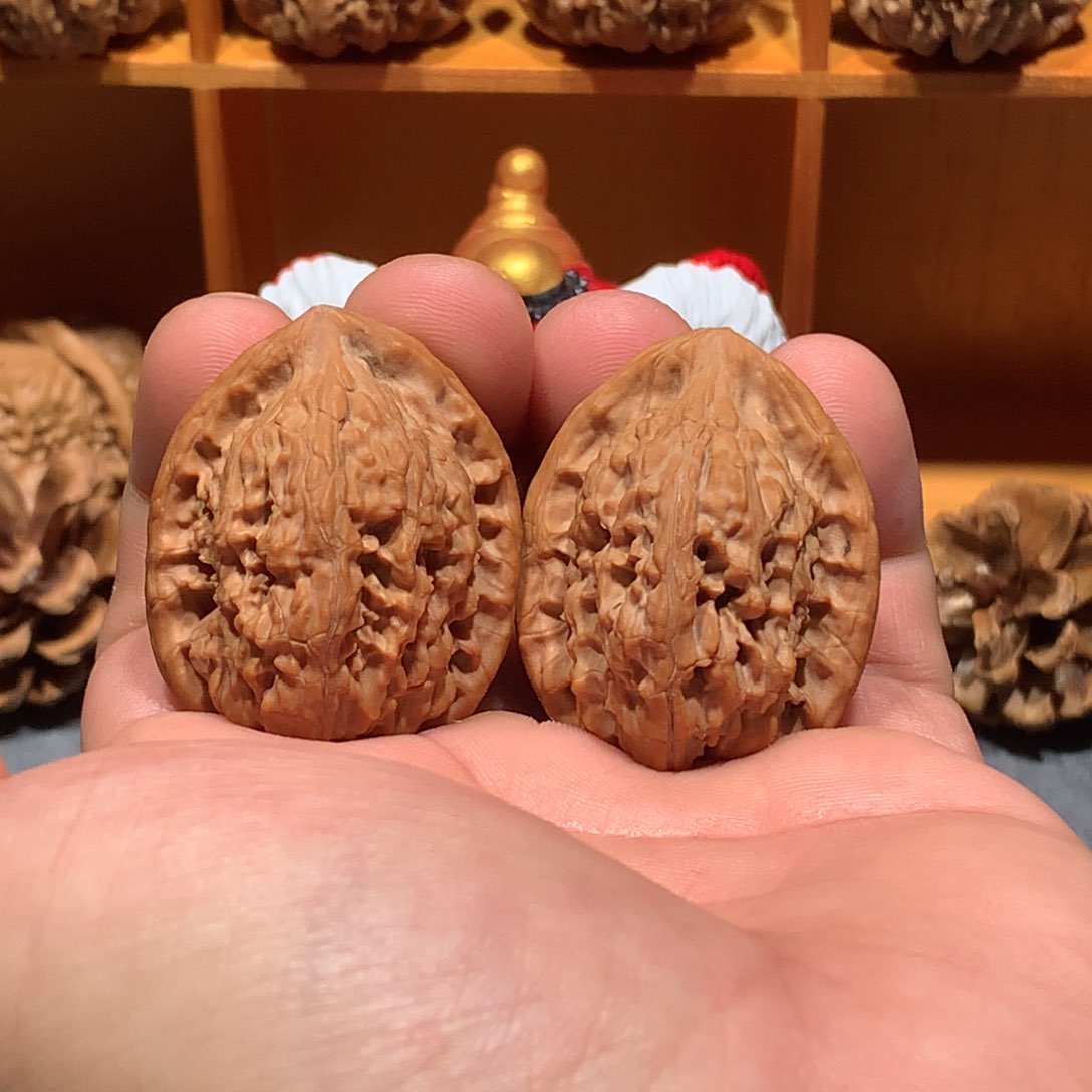 边34高40红狮子文玩核桃