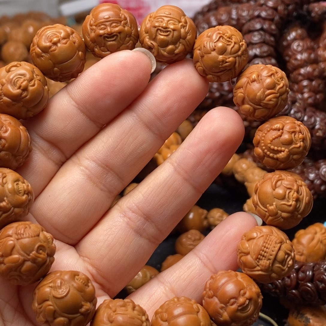 猴头核桃吊坠猴头