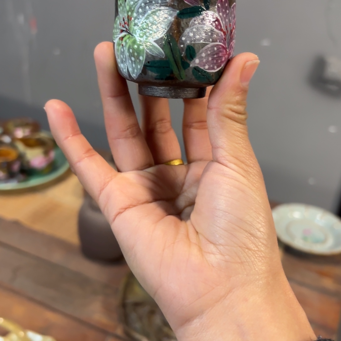 景德镇纯手工制作陶瓷冰*