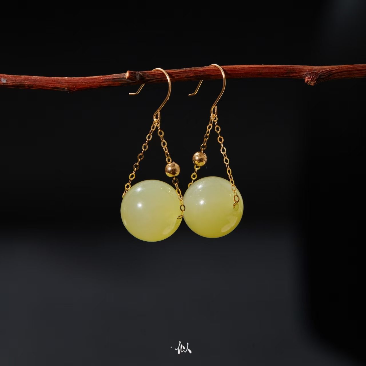 【春晓】·似梓珠宝· 18K黄口耳钩 XYGD273740-B