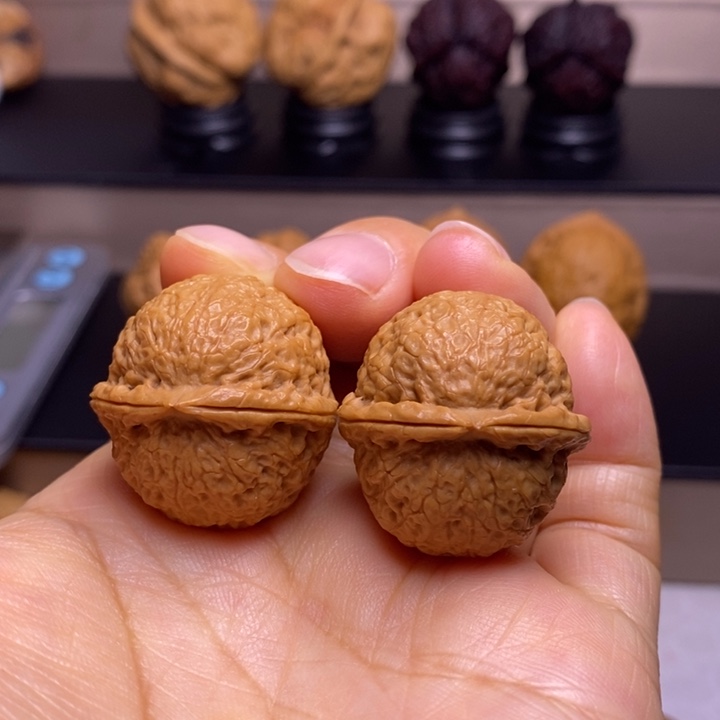 文玩核桃把件福星小铁锤15