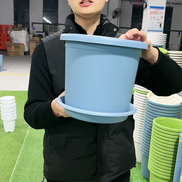 特价4号口25高21.5蓝色8只带托