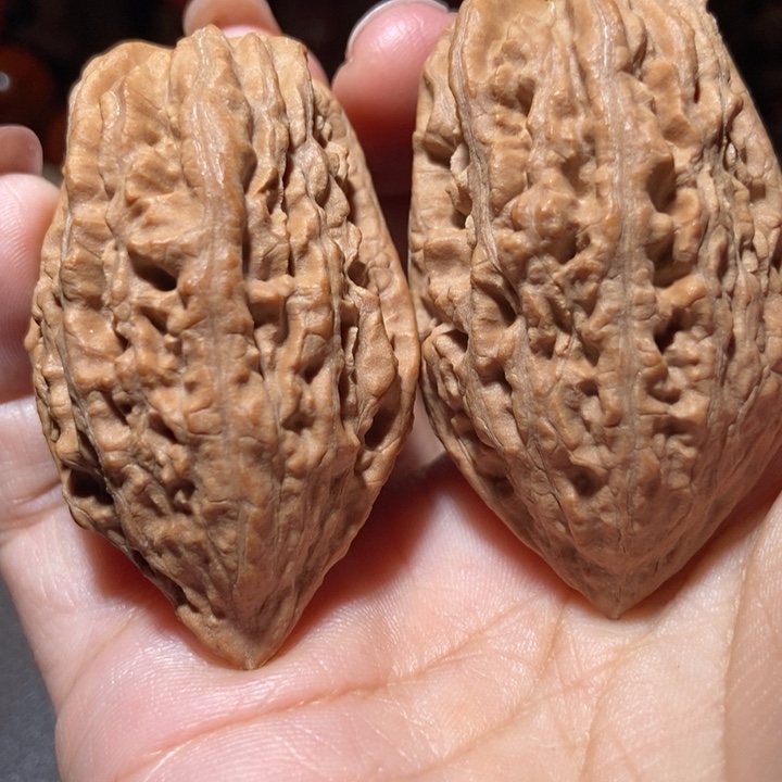 把件文玩核桃东北楸子小雪195