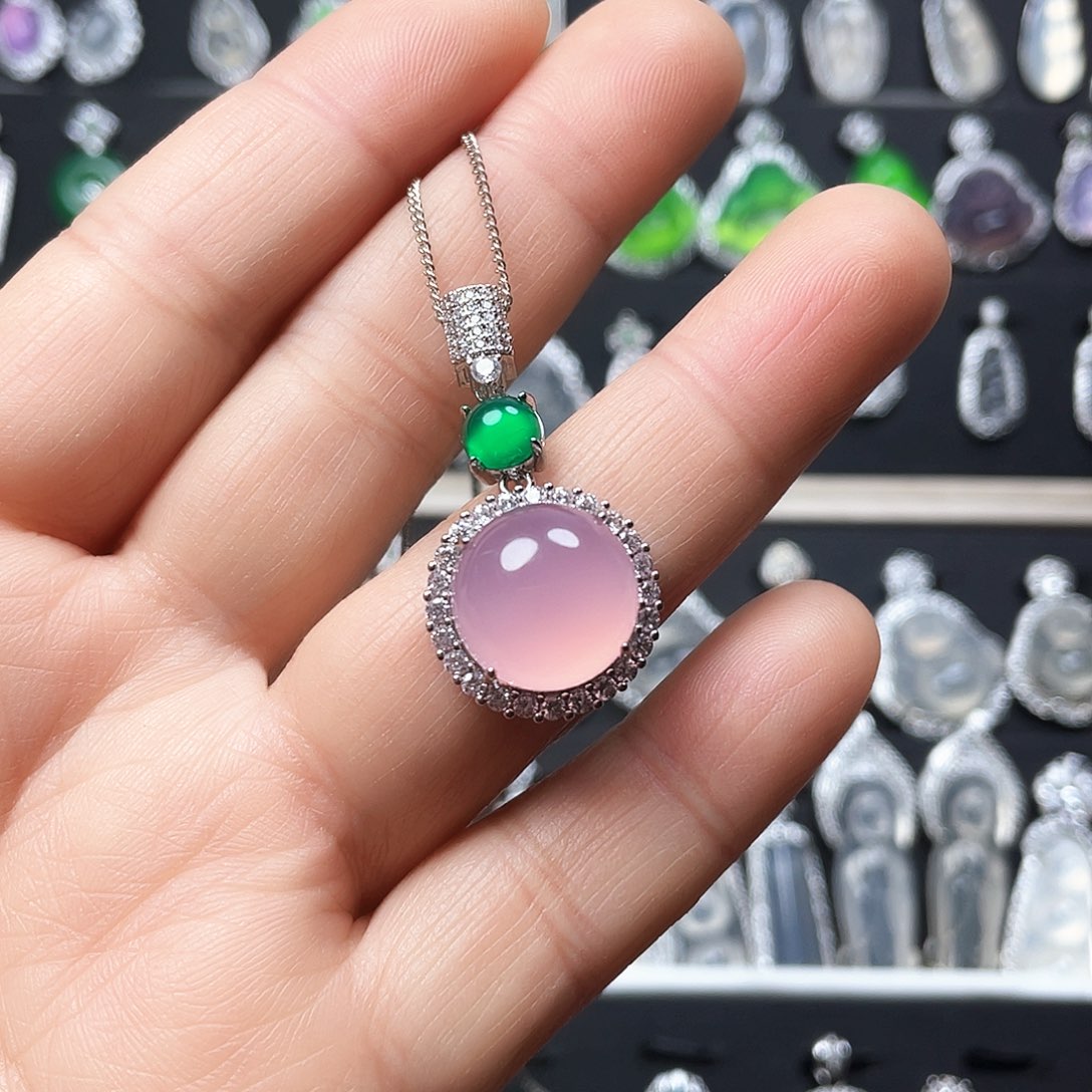 玛瑙/玉髓颈饰合金