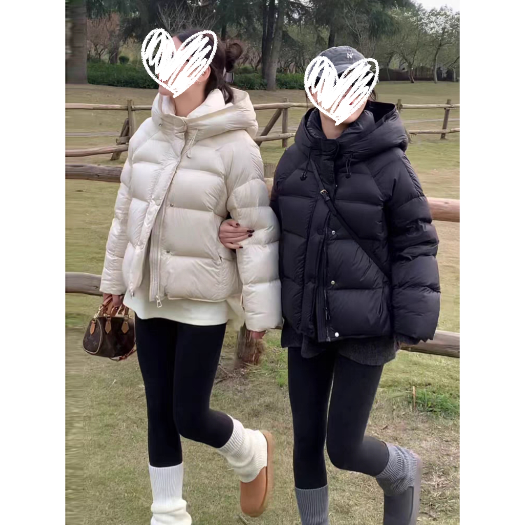 Junxi@jo6688 泡芙感短款连帽宽松面包服外套（衣长60）11-27