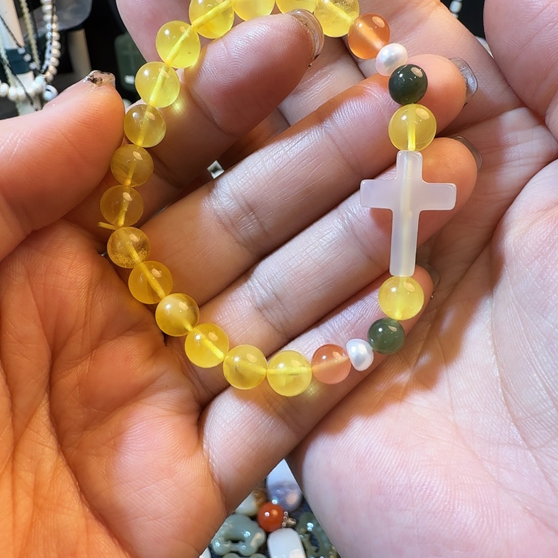 蜜蜡未镶嵌手链手串