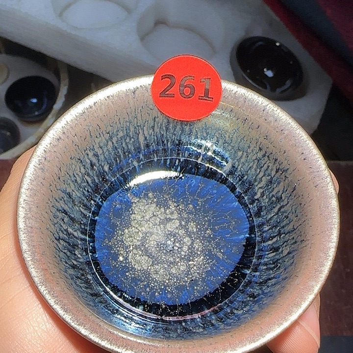 习***行茶盏青钰龙窑茶具261