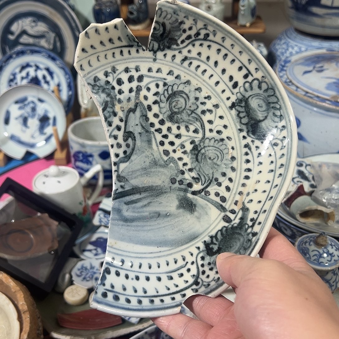 陶摆件瓷片标本，全场包邮