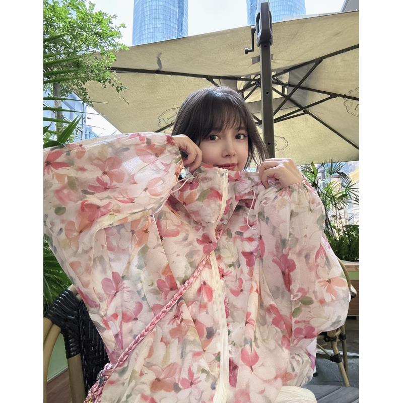 BETTER JOELAY -【七月芳菲】连帽防晒衣时尚百搭休闲宽松Z0509