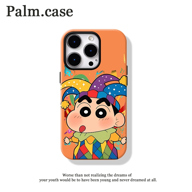 菲林二合一适用华为/oppo/vivo/小米/一加/苹果17手机壳蜡笔小新