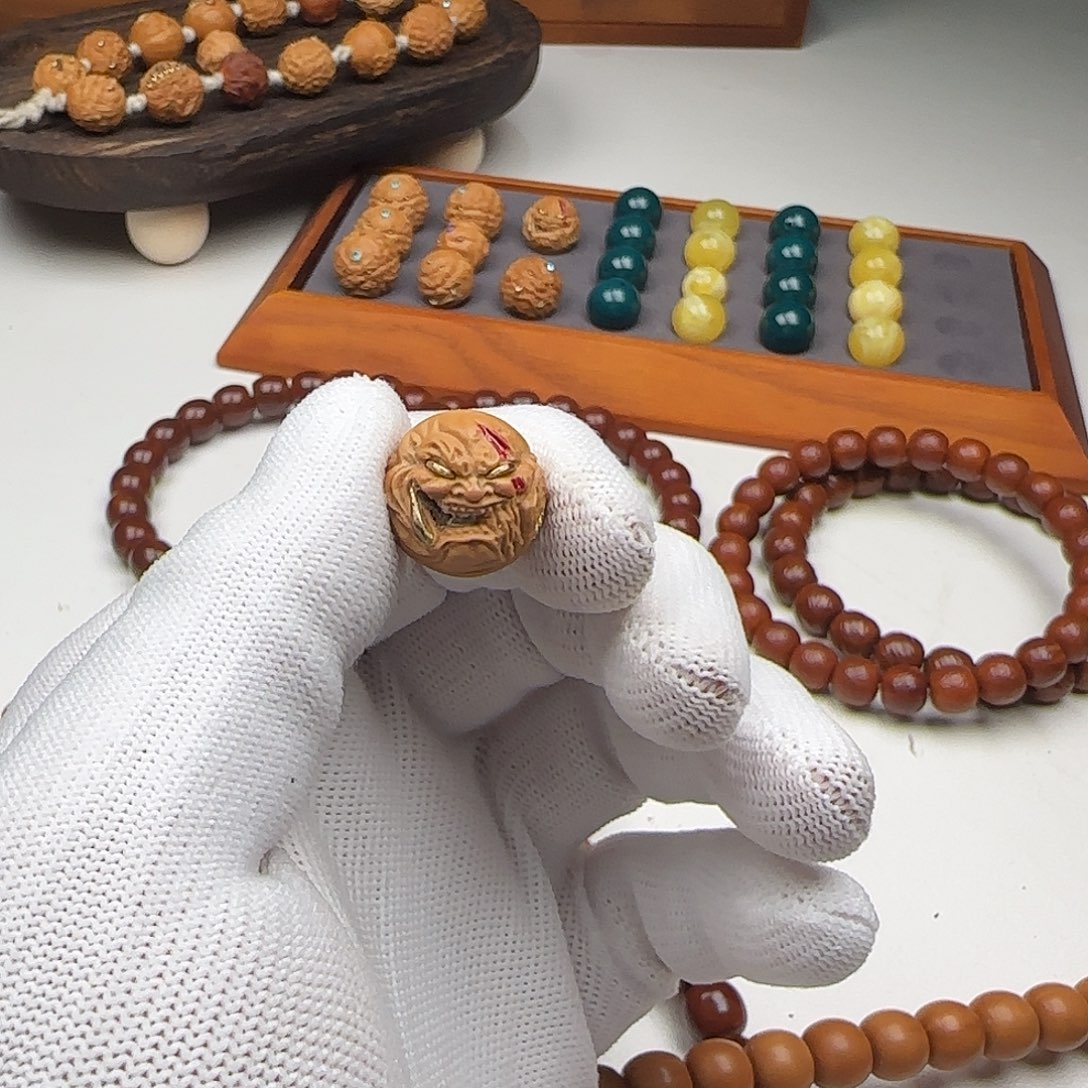 吊坠猴头核桃泪*禁恶僧