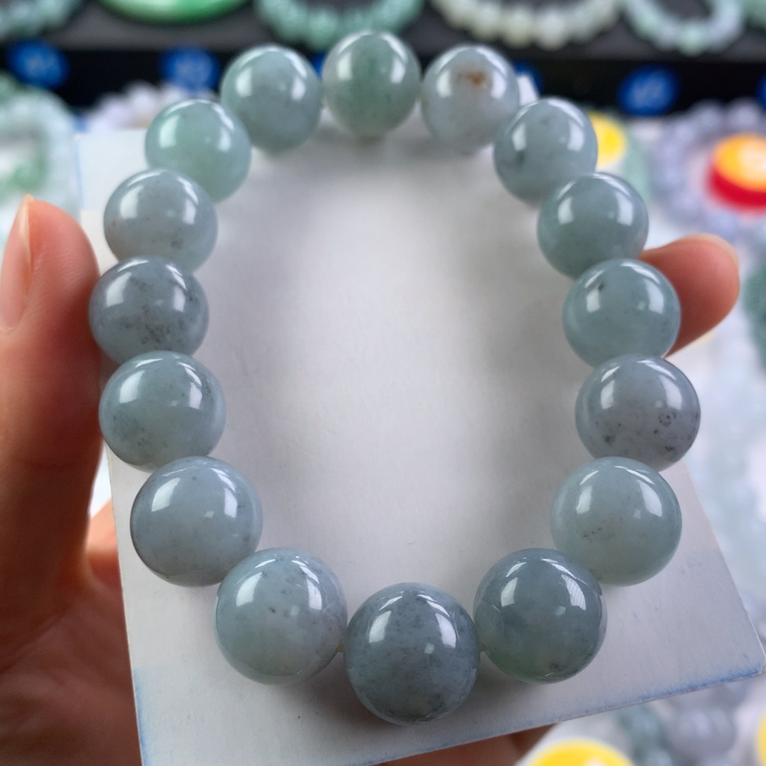 翡翠未镶嵌手链卡13