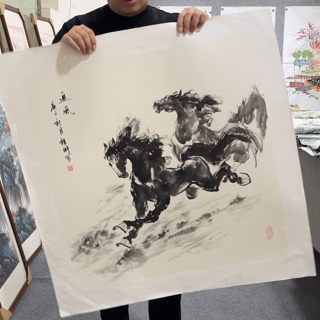 国画LT国画作品单幅任发