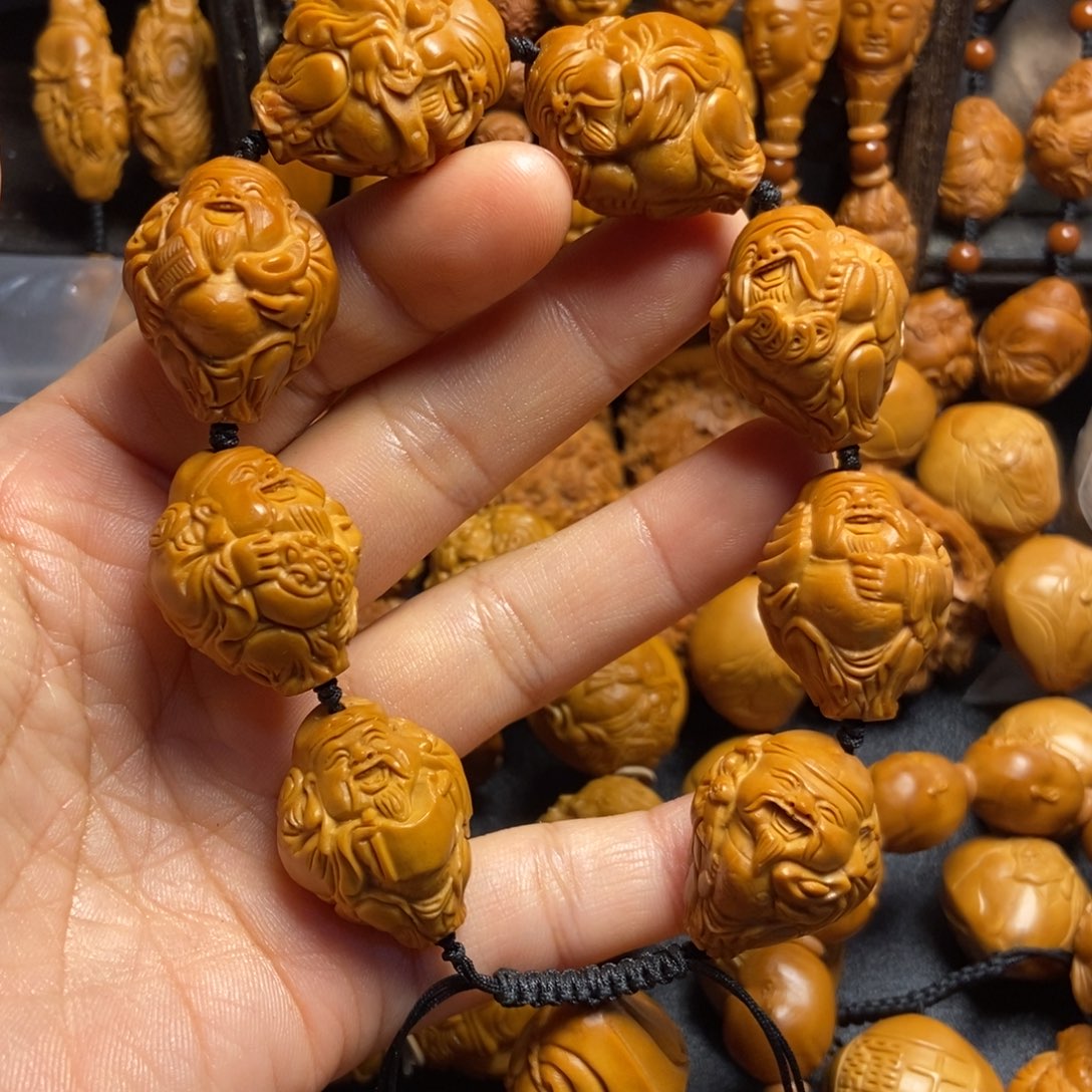 【闪购商品】手串/手链橄榄核@*夸八方财神