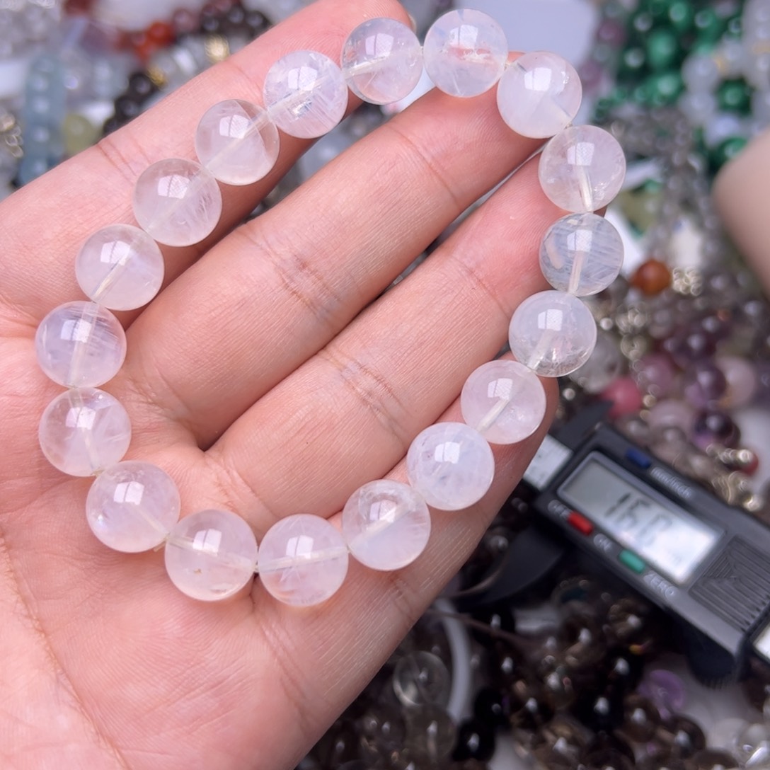 水晶手链未镶嵌多样性