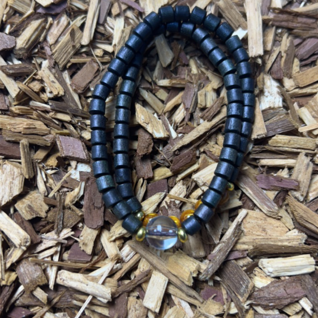 15 福来精选文玩沉香木作手串5mm
