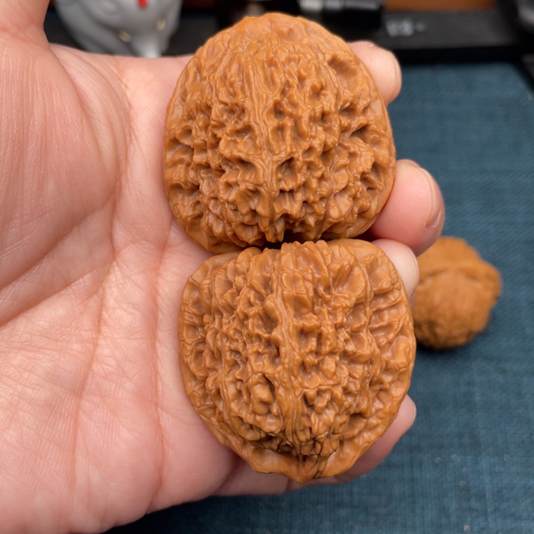 把件文玩核桃全品高炮南疆石43