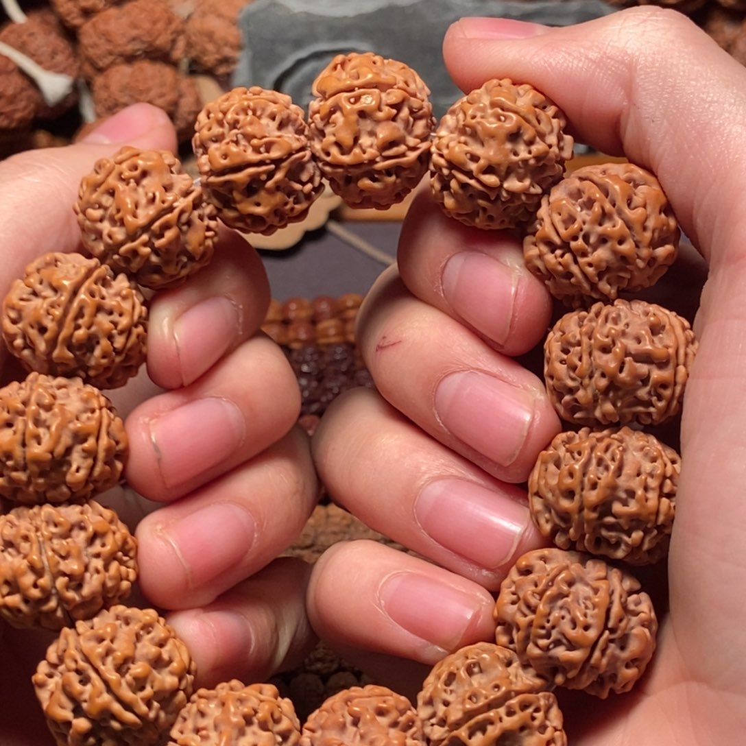 金刚菩提手串六瓣原生态