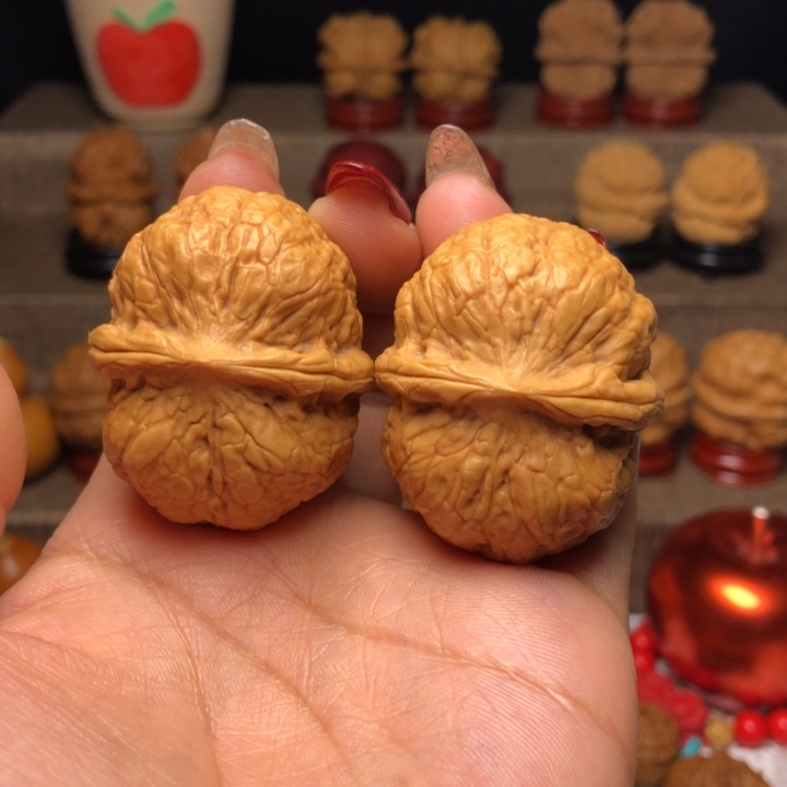 文玩核桃把件24战神元宝