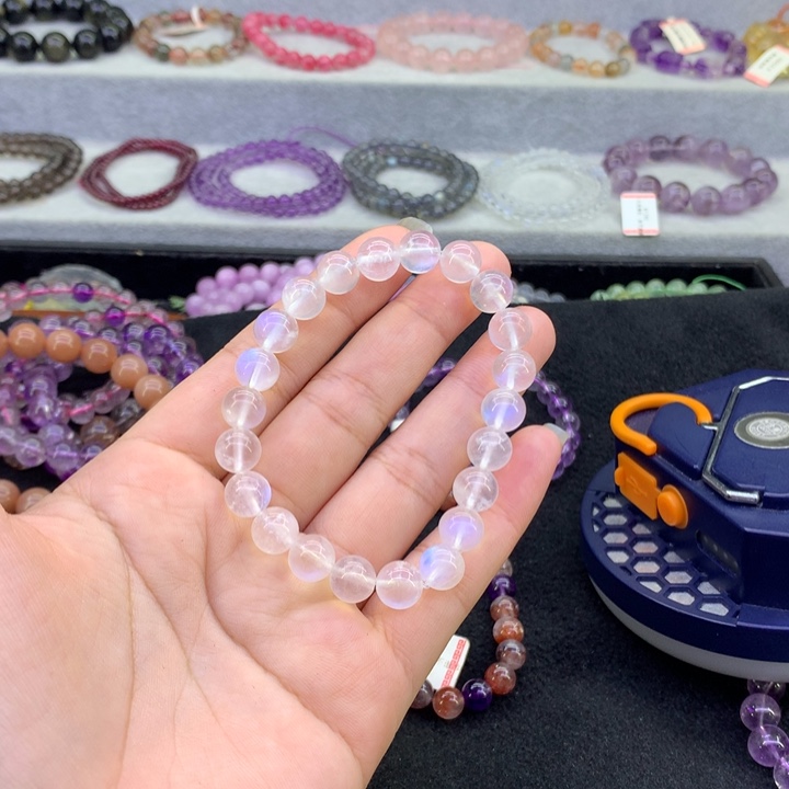 长石手串未镶嵌手串