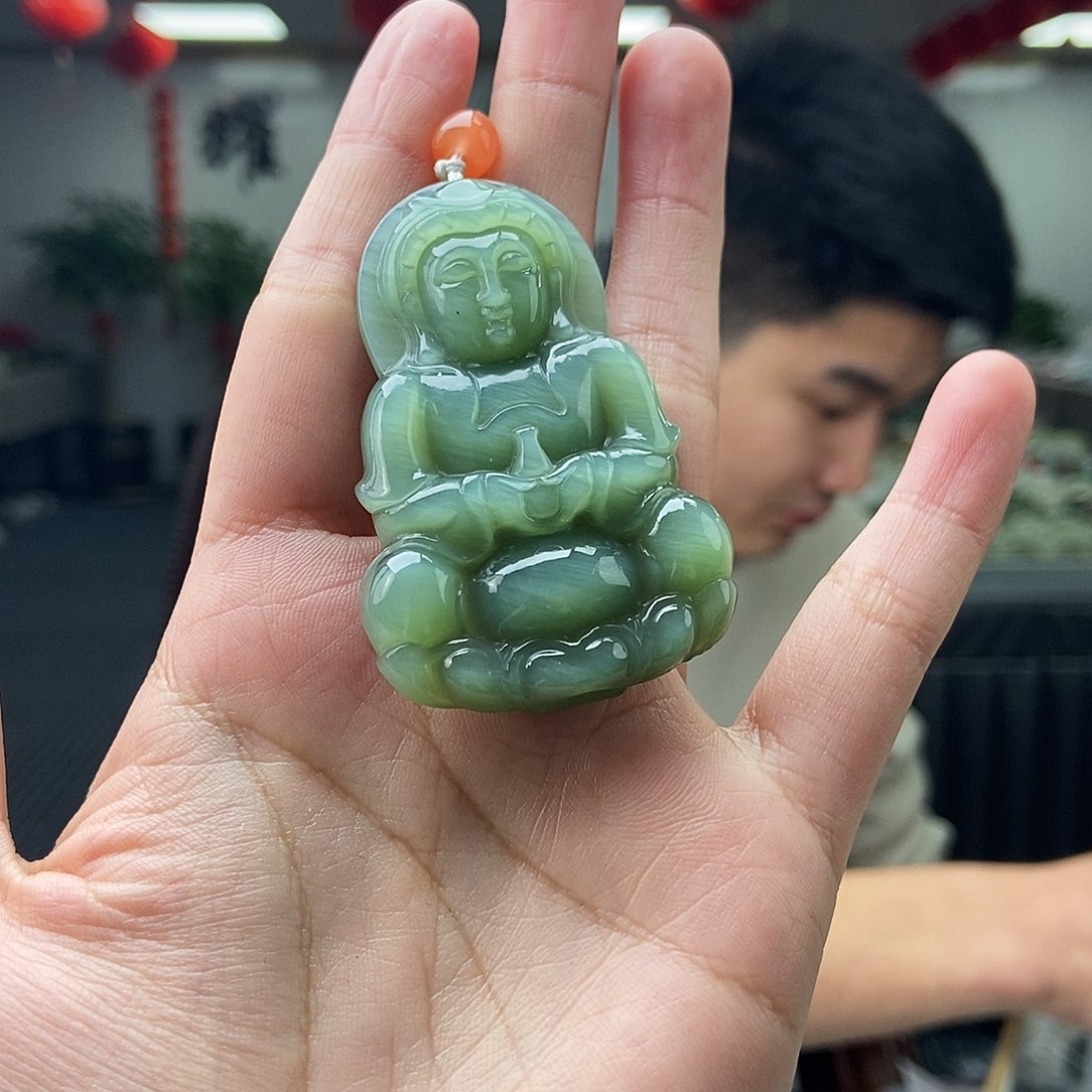 和田玉颜色多样性发拍一发一未镶嵌