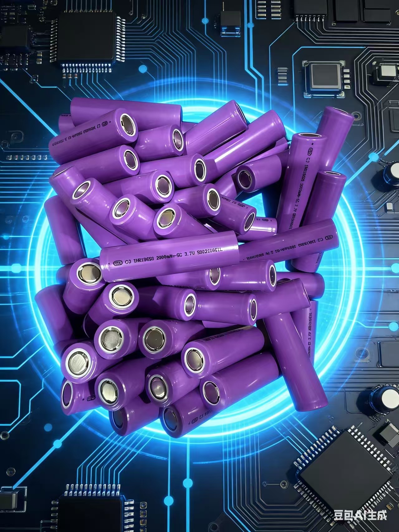 3.7v全新2000毫安18650电池一单发一个