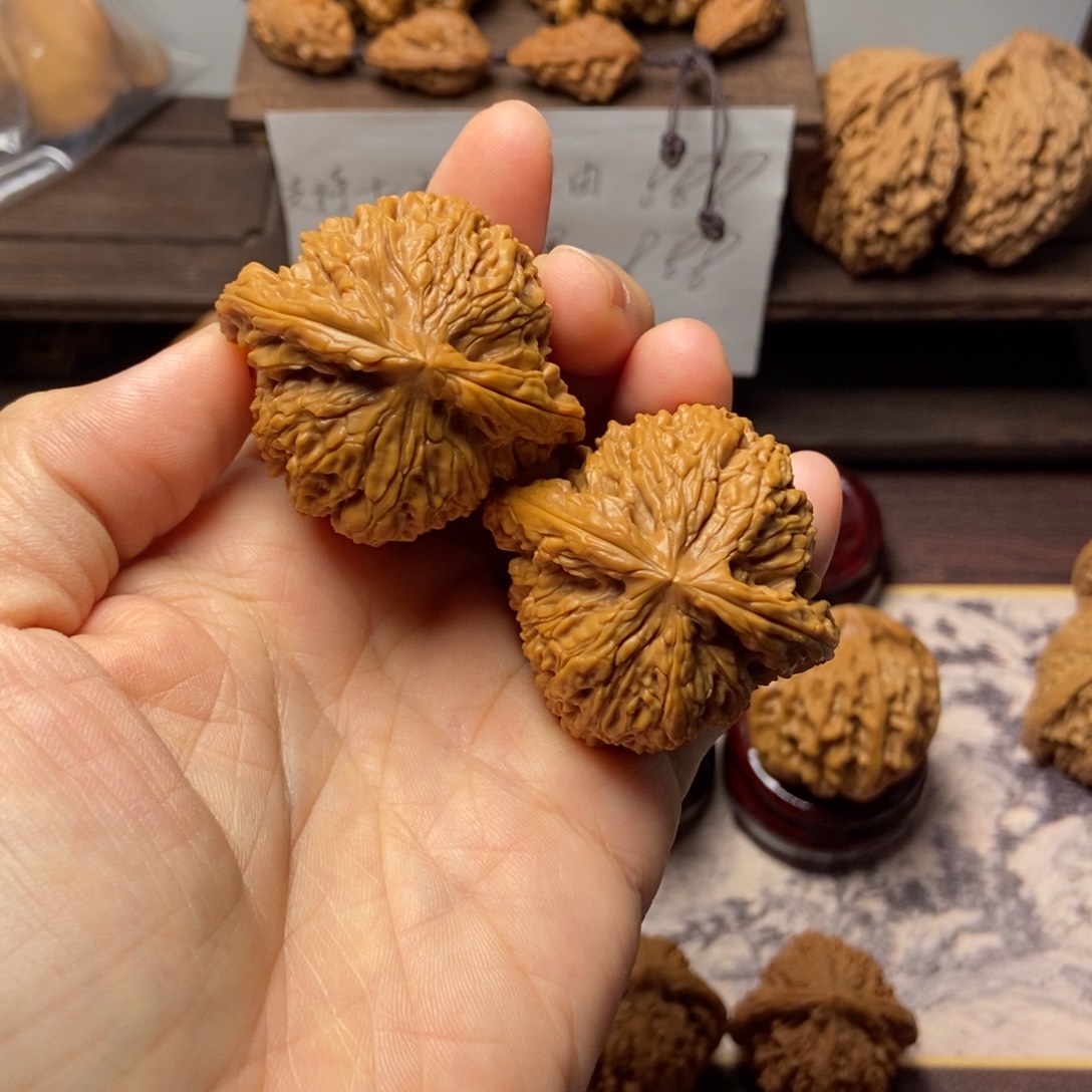 把件文玩核桃全品粗筋南疆45