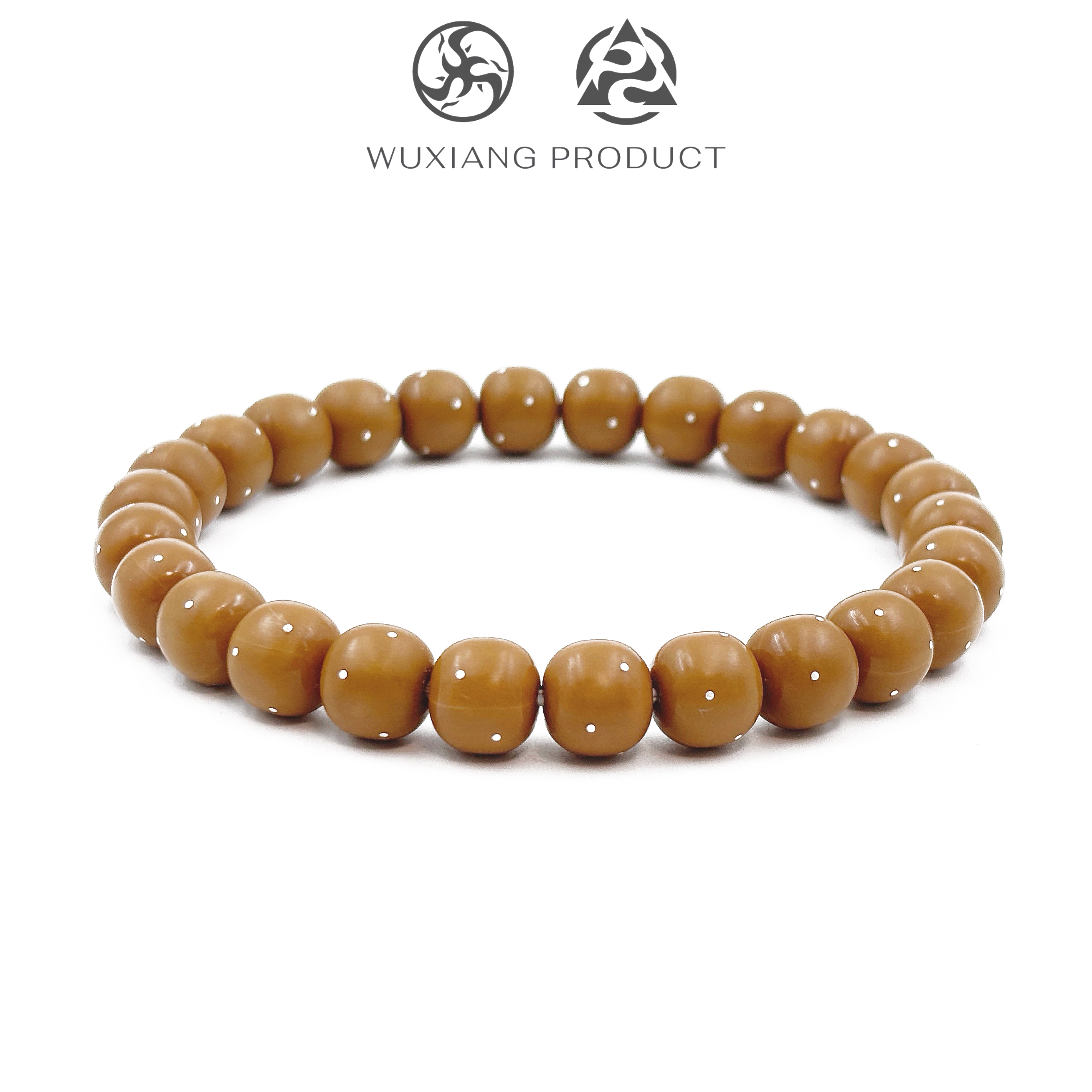 【星辰老型】精工全品 猴头银钉款老型手串 原生态 手工镶嵌