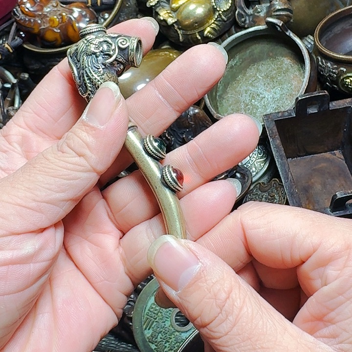 铜器摆件收收藏藏