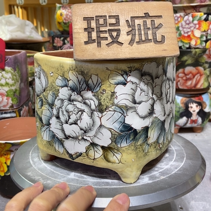 景德镇艺术手绘作品