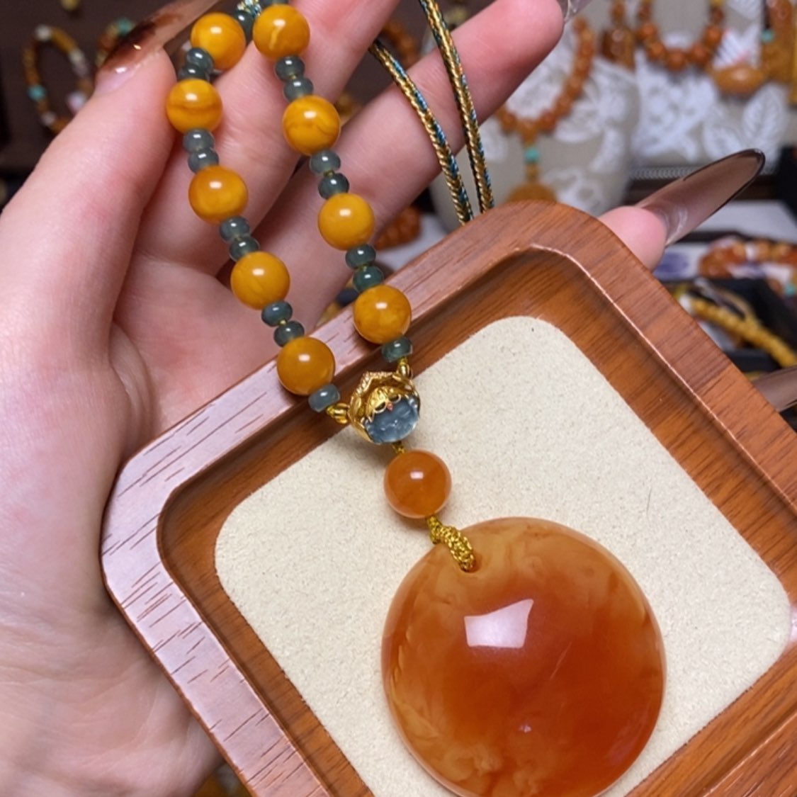 【闪购商品】手链蜜蜡未镶嵌项链