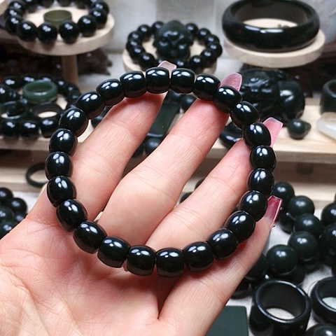 未镶嵌手串和田玉