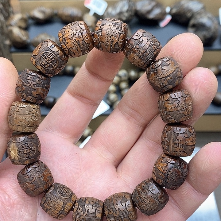 阴沉木手串/手链手串35