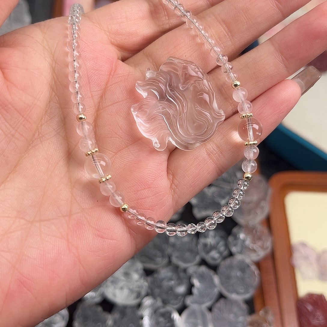 水晶珠宝半成品未镶嵌R***.48