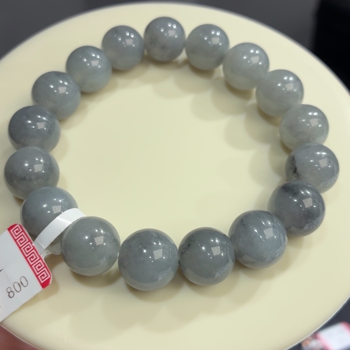 未镶嵌手链翡翠冰胶乌鸡卡12