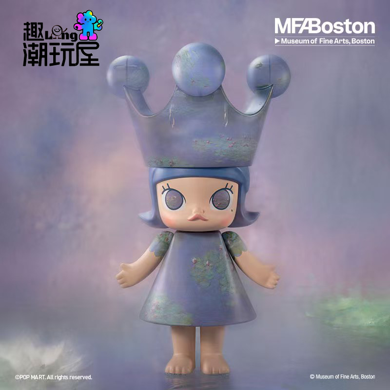泡泡玛特MEGA ROYAL MOLLY 莫奈~睡莲400%