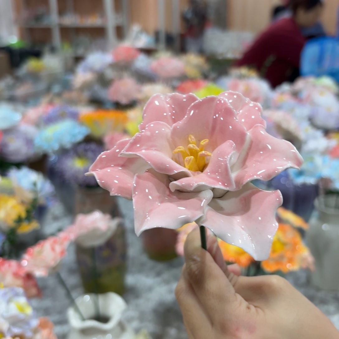 陶瓷花，拍满20发货，退款拉黑