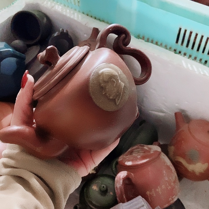 紫砂茶杯宜兴紫砂手工制作