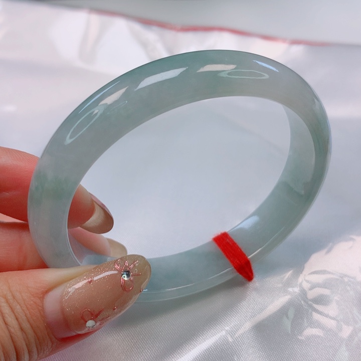 翡翠手镯（贵妃镯）未镶嵌@**c