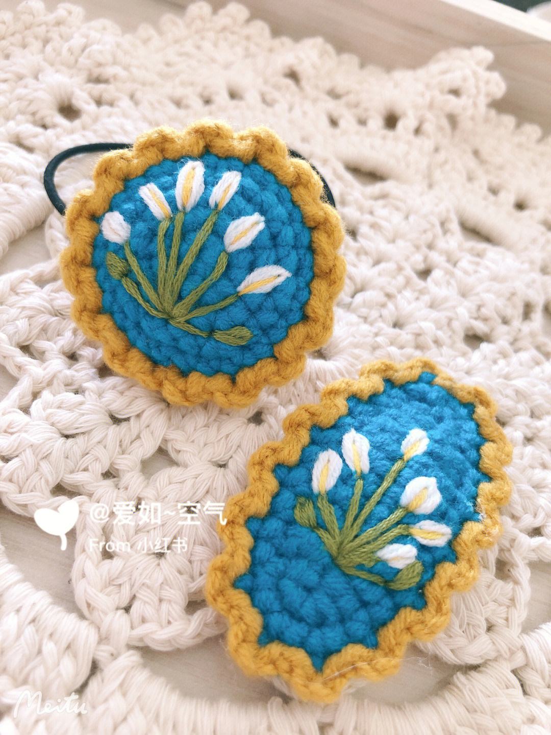 结米链接·手作发夹发圈发绳碎布