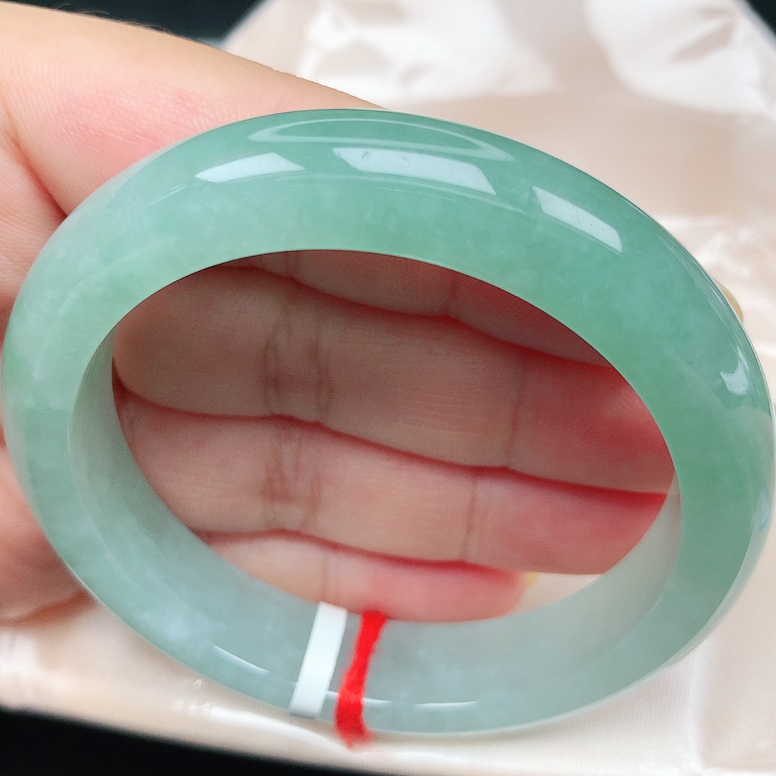 未镶嵌手镯翡翠3冰蓝绿