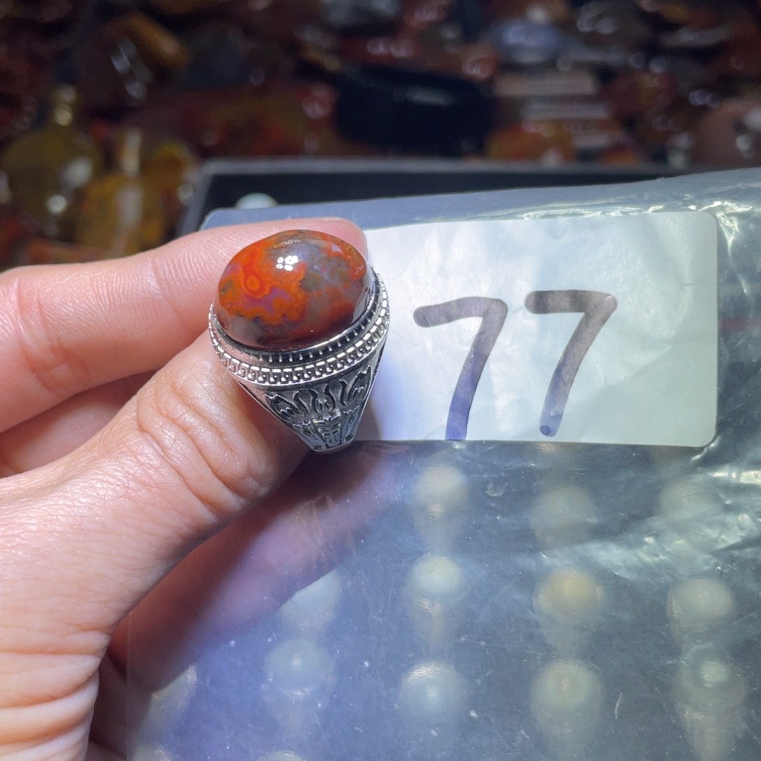 玛瑙/玉髓颈饰未镶嵌枭*