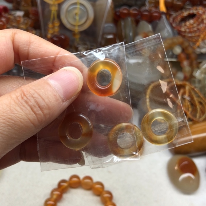 唐***✿玛瑙/玉髓未镶嵌手链