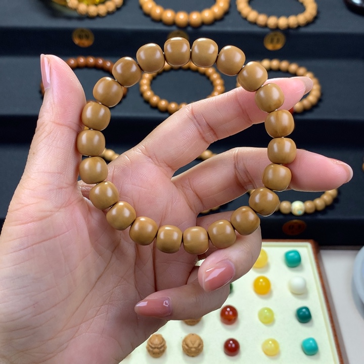 猴头核桃手串猴头核桃原皮原色小老型微瑕款